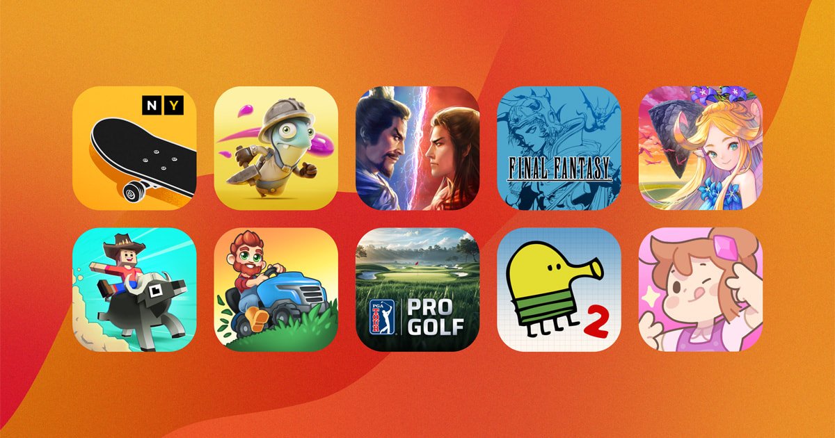 Lancering van Apple Arcade in 2025 met 10 nieuwe games, waaronder PGA Tour Pro Golf