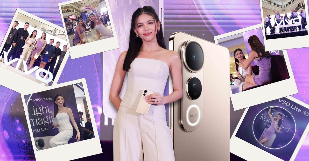 Maine Mendoza schittert bij lancering vivo v50 lite