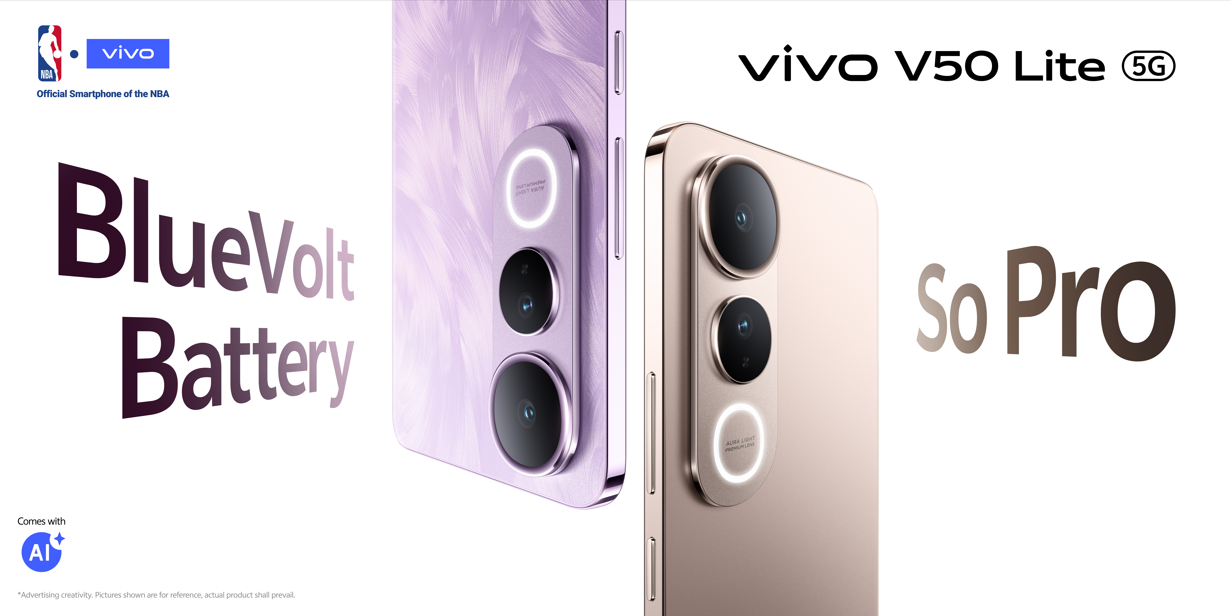 Vivo V50 Lite verkrijgbaar vanaf Php 13.999 – Vivo X Zeiss Global Imaging Partnership