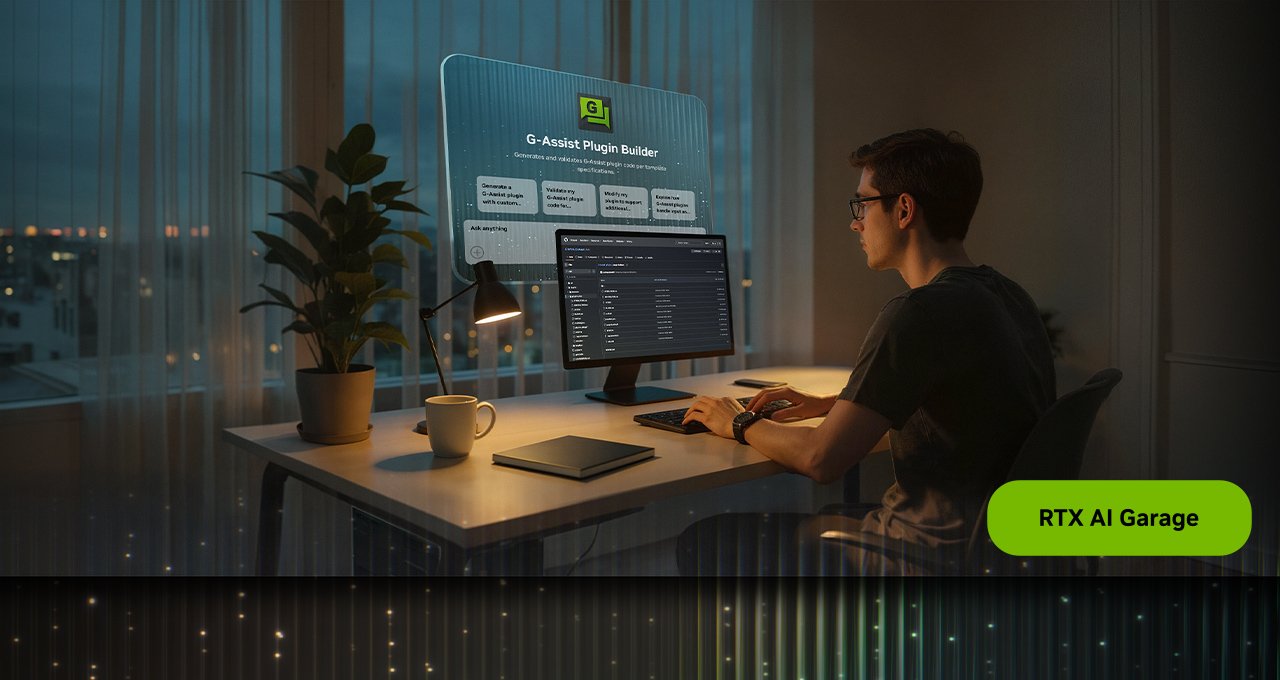 Creëer vandaag Plug-and-Play G-Assist plug-in