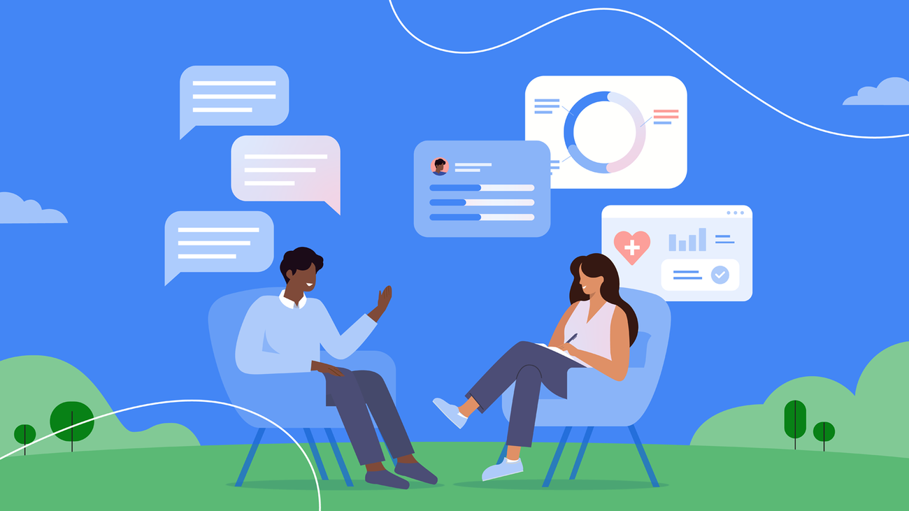 Google introduceert AI-tools voor geestelijke gezondheidsonderzoek en -behandeling