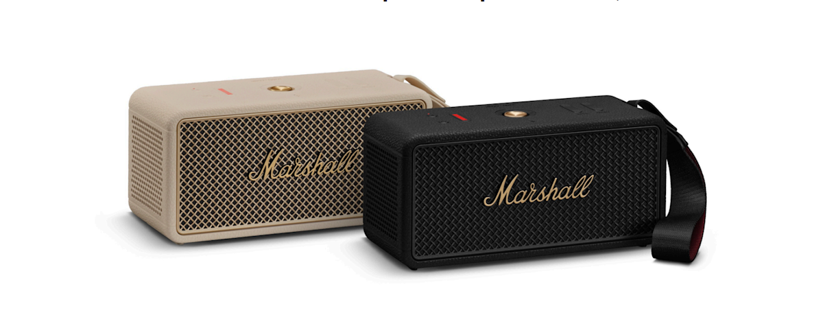 Marshall’s Middleton II Bluetooth-luidspreker gaat tot 30 uur mee