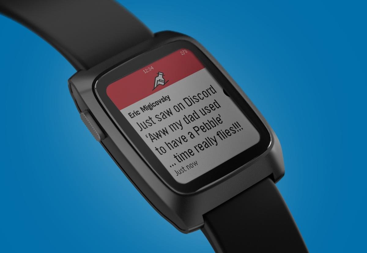 Hier is het uiteindelijke ontwerp van Pebble Time 2 Smartwatch E-Paper 2
