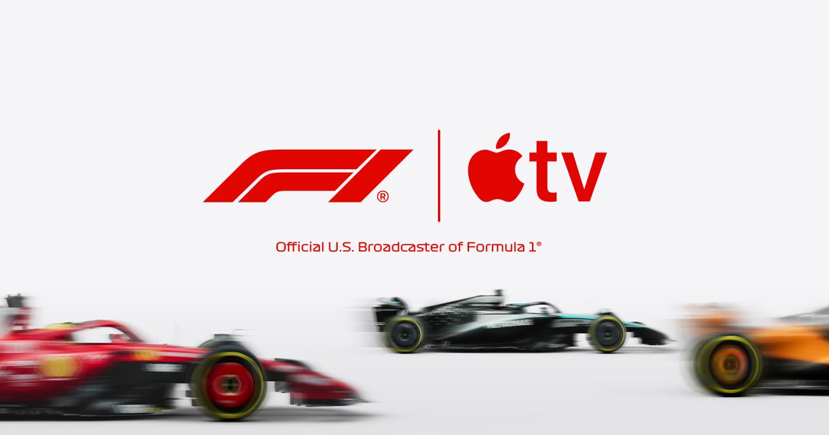 Apple wordt exclusieve uitzendpartner van Formula 1® in VS