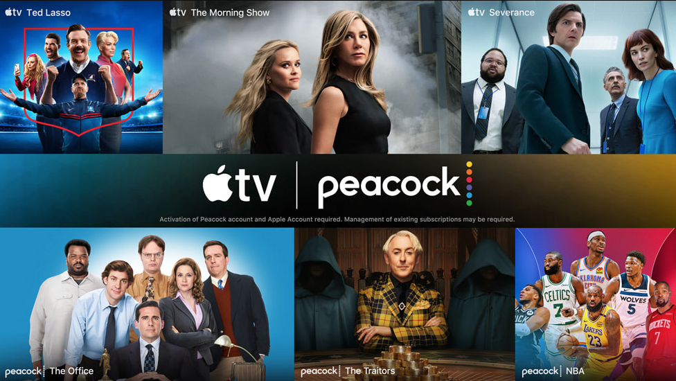 Nieuwe Apple TV- en Peacock-streamingbundel nu beschikbaar