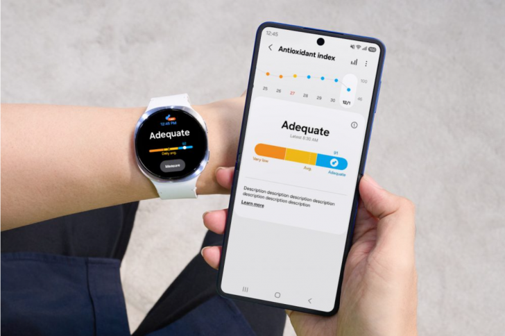 Samsung introduceert nieuwe technologie voor voedingsstoffentracking op Galaxy Watch – Samsung Newsroom Italië