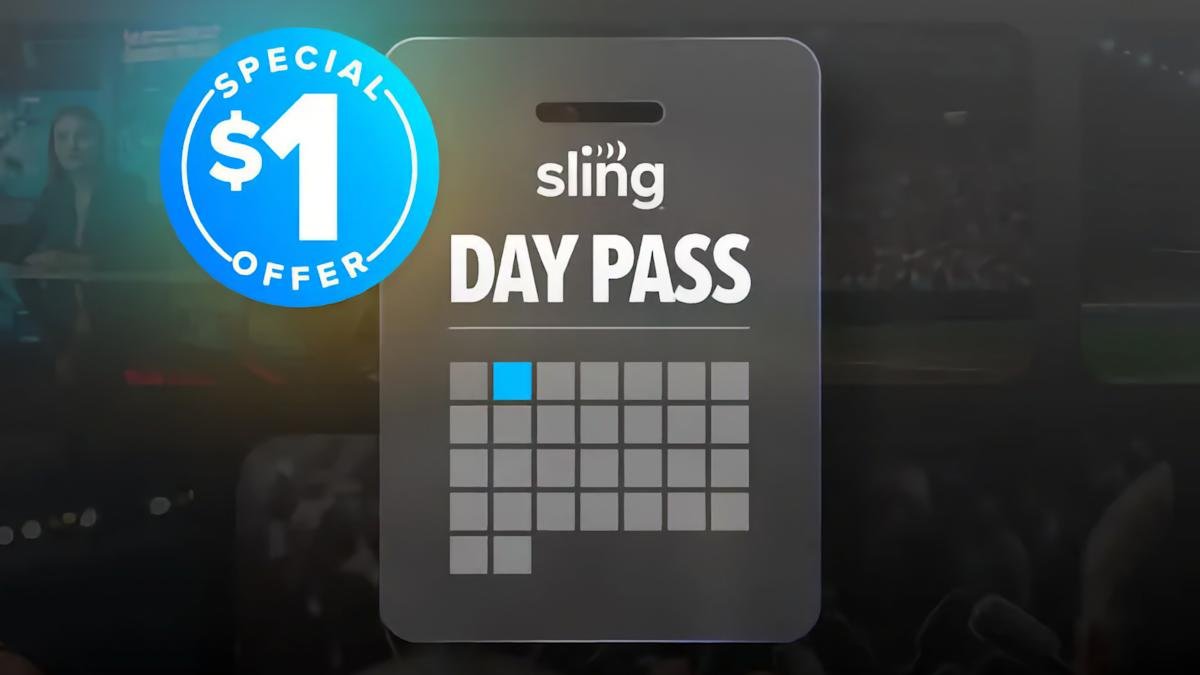 Black Friday-deals: Sling Orange-dagpassen voor $1 per stuk