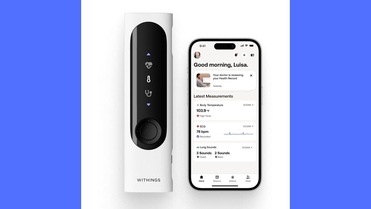 FDA keurt de medische ‘multiscoop’ BeamO van Withings goed