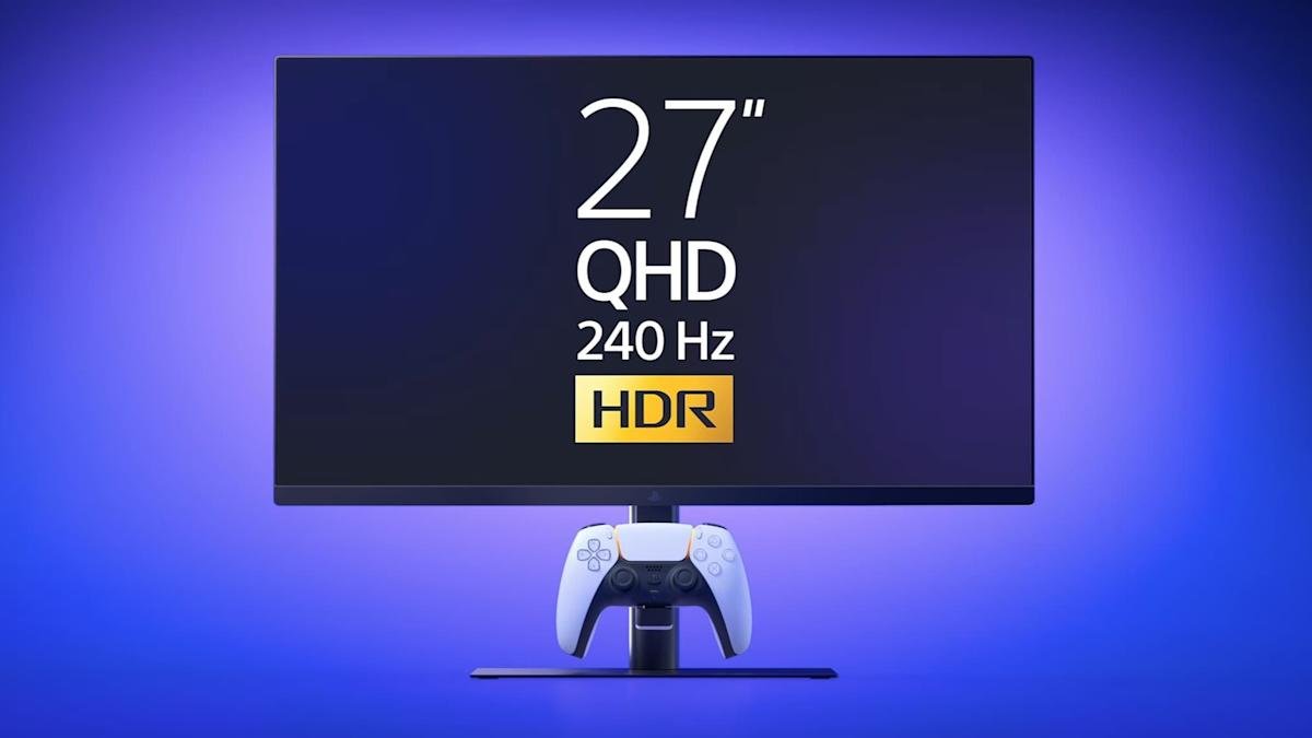 Officiële 240Hz PlayStation-monitor met DualSense-oplaadhaak