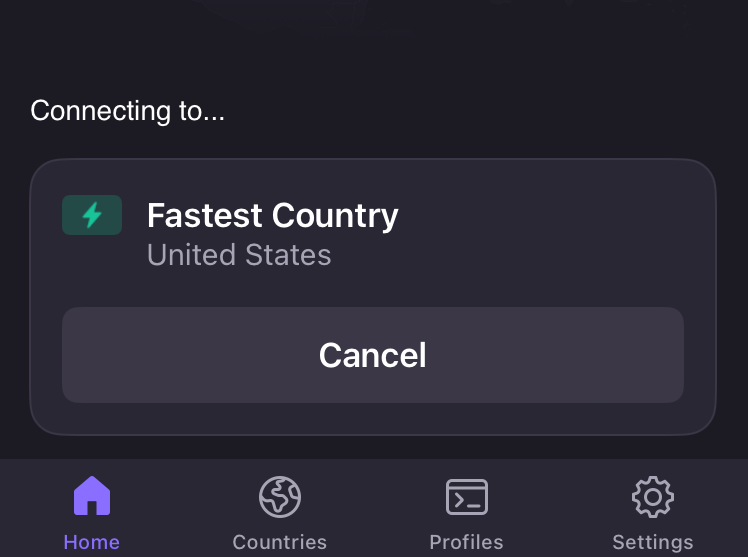 Gebruik van een VPN op iPhone