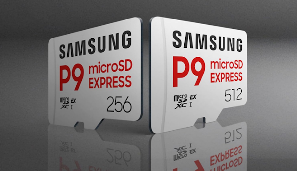 De Samsung P9 512GB Express microSD-kaart is 33% korting.