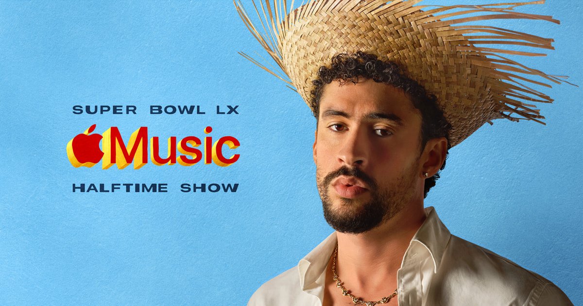 Apple Music zet Bad Bunny’s weg naar de rustshow voor Super Bowl LX in gang