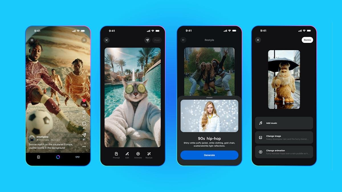 Meta lanceert eigen app voor AI-feed.