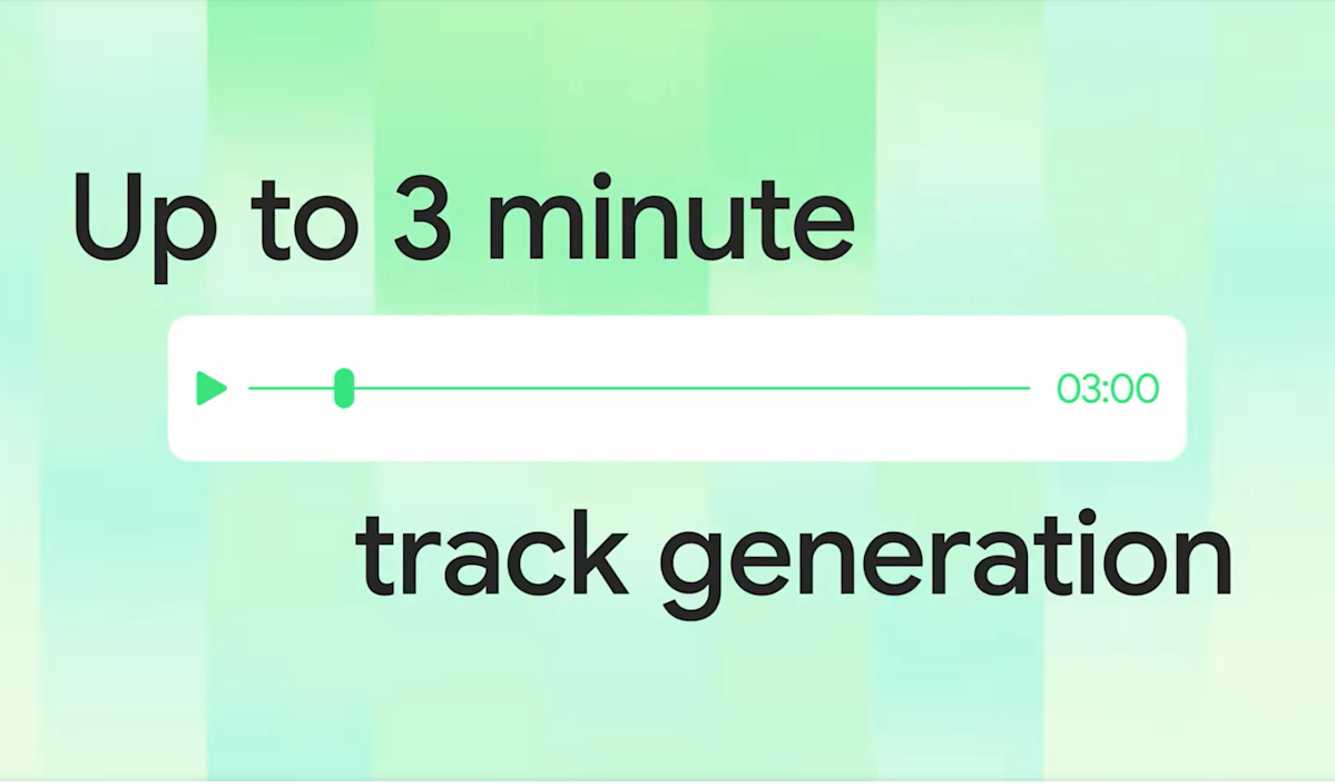 Google’s Lyria 3 Pro genereert nu AI-muziek tot 3 minuten