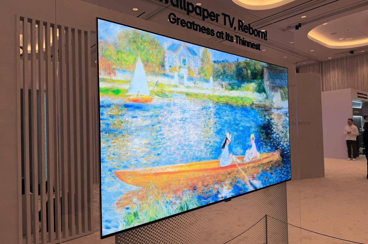 LG’s ultradunne Wallpaper OLED-tv start bij $5.500