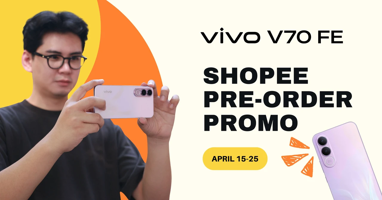 Pre-order vivo V70 FE voor PHP 22K via Shopee – vivo x ZEISS Globale Imaging Partnership
