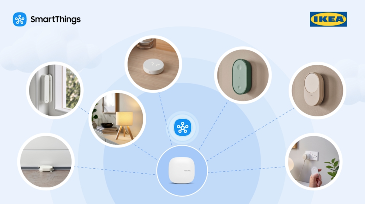 Samsung voegt SmartThings toe aan IKEA Matter-apparaten