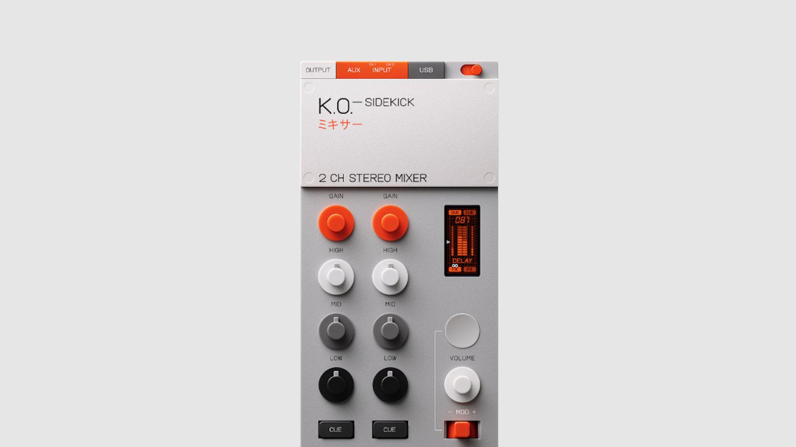 Nieuwe stereomixer van Teenage Engineering voor EP-serie samplers
