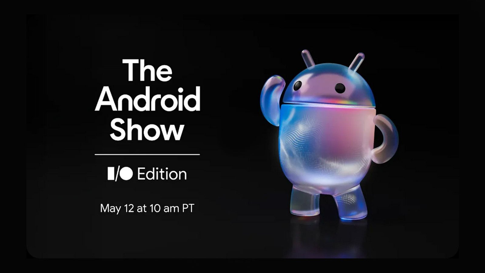 Google I/O-event op 12 mei