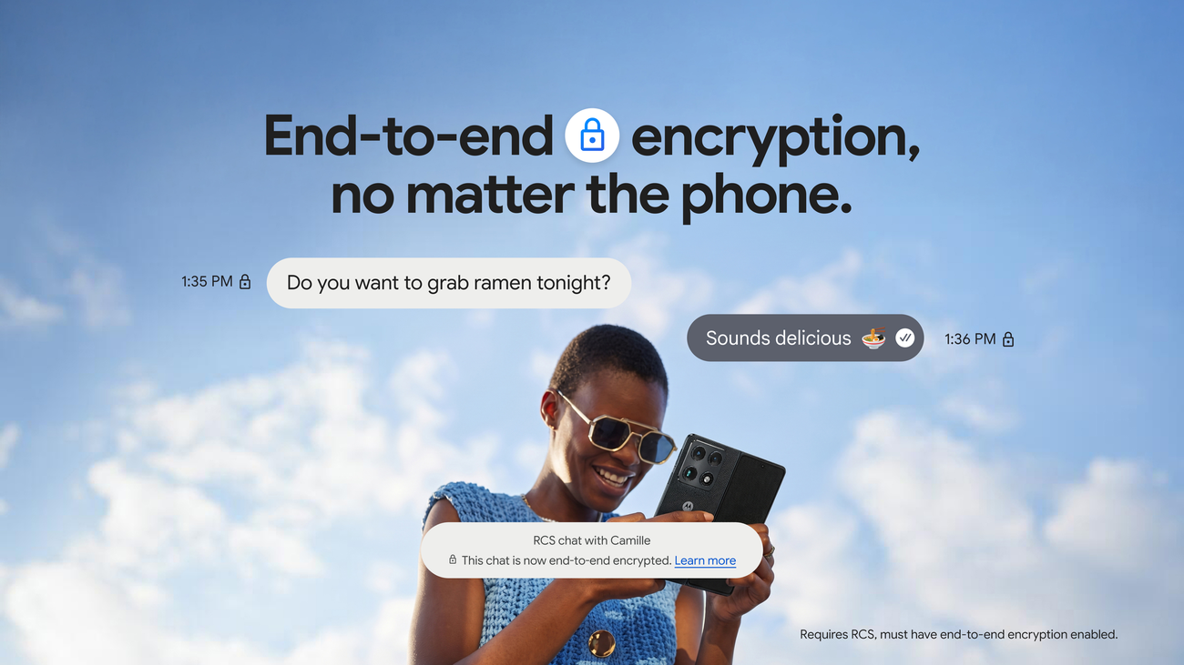 E2EE RCS-berichten beschikbaar voor Android en iPhone gebruikers