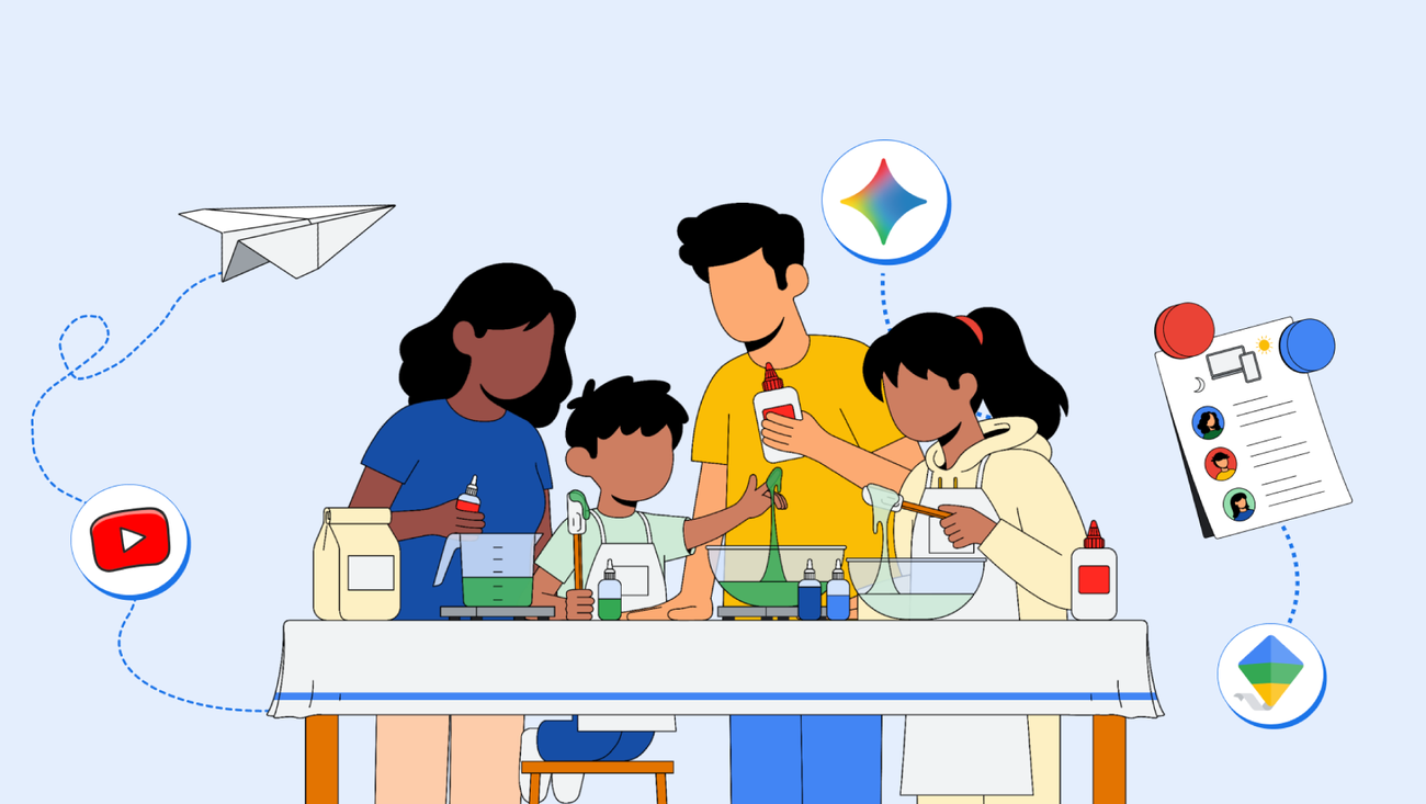 Hoe Google en YouTube helpen bij beheer schermtijd gezinnen