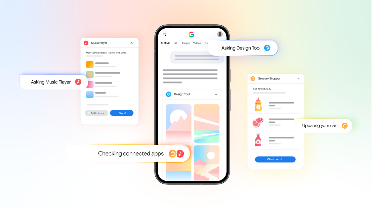 Koppel extra apps aan Zoeken